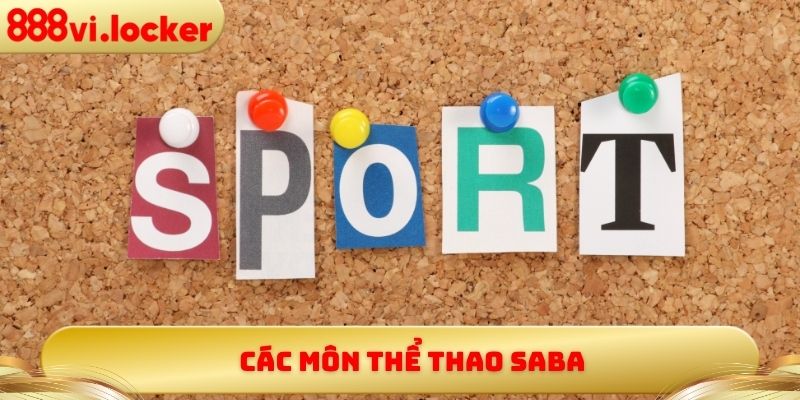 Các môn thể thao Saba